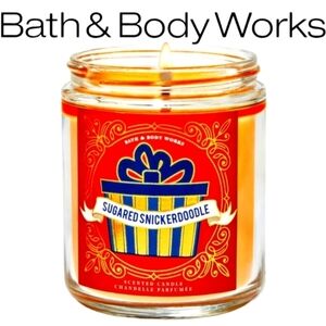**Bath & Body Works Candle** Sugared Snickerdoodle Single Wick